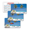 Calendar Card Wallet Size / Lenticular Beach Flip Effect (Custom)